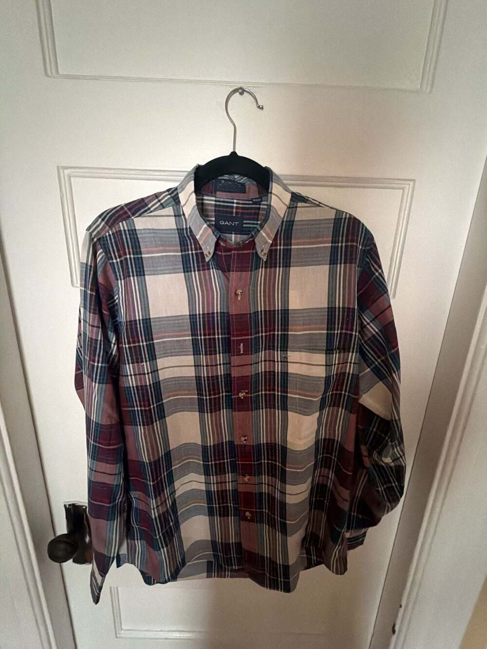 Gant Vintage Plaid Button-Down Long Sleeve Shirt